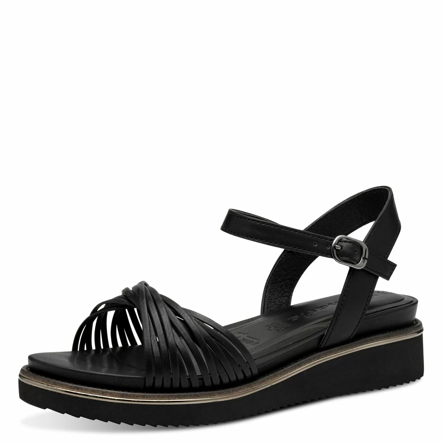 Дамски Сандали На Платформа TAMARIS - 1-28218-44-001 BLACK - Image 5