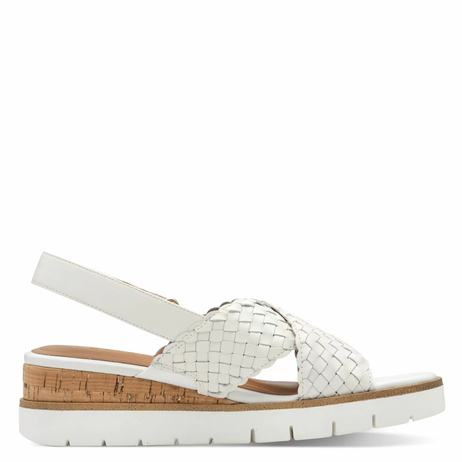 Дамски Сандали На Платформа TAMARIS - 1-28251-44-100 WHITE