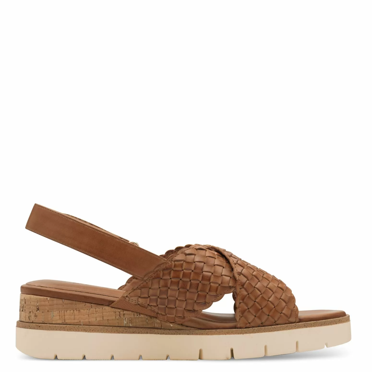 Дамски Сандали На Платформа TAMARIS - 1-28251-44-305 COGNAC