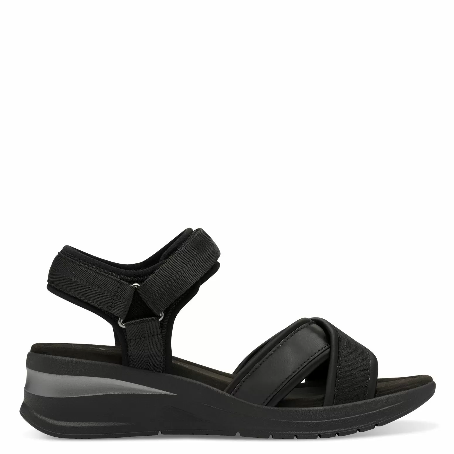 Дамски Сандали На Платформа TAMARIS - 1-28262-44-001 BLACK