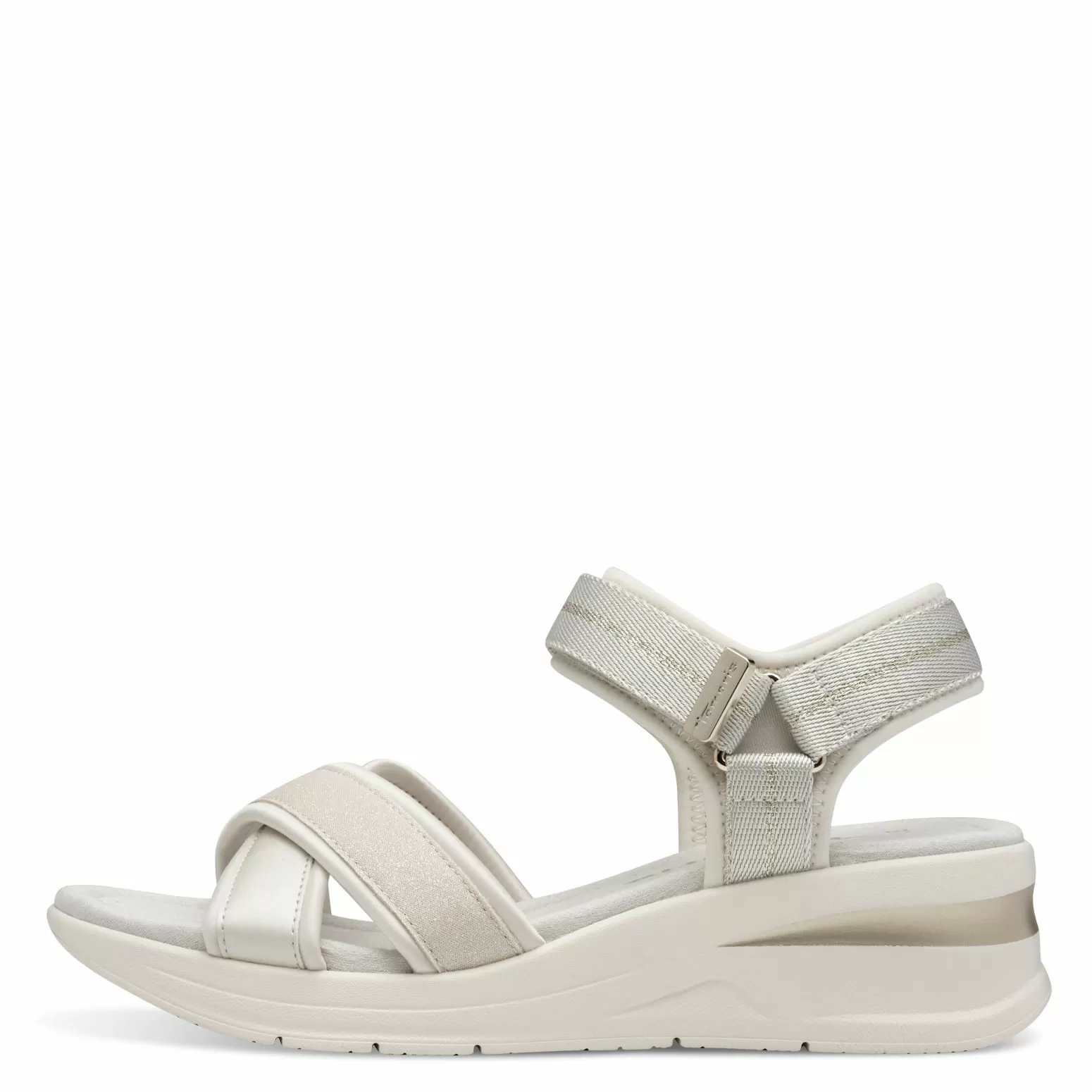 Дамски Сандали На Платформа TAMARIS - 1-28262-44-418 IVORY