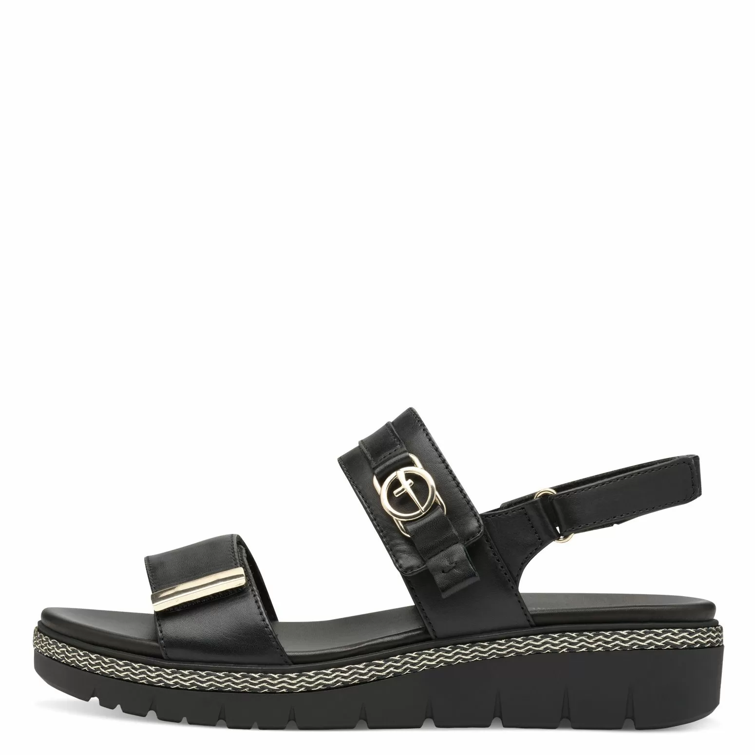 Дамски Сандали На Платформа TAMARIS - 1-28264-44-001 BLACK