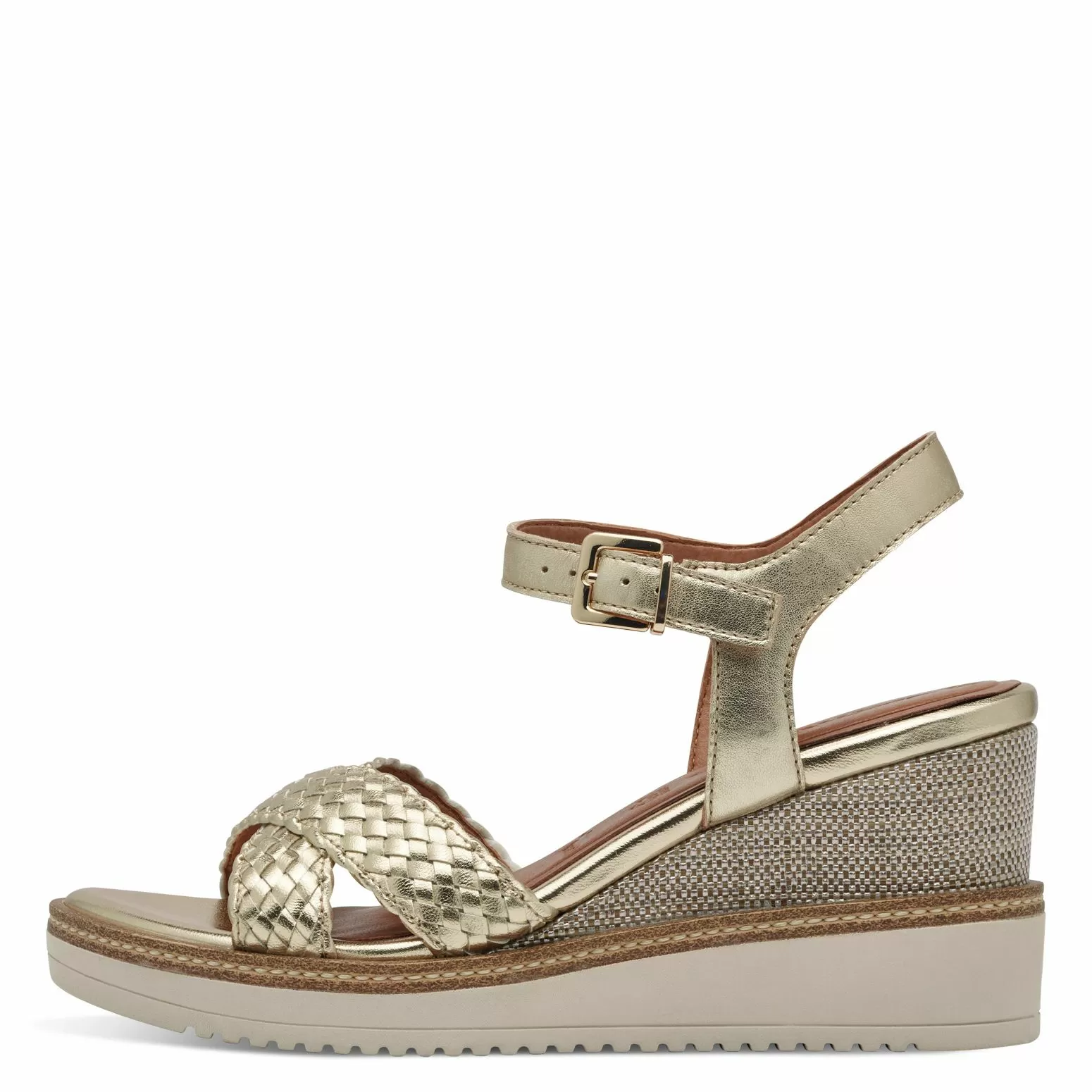 Дамски Сандали На Платформа TAMARIS - 1-28351-44-933 LIGHT GOLD