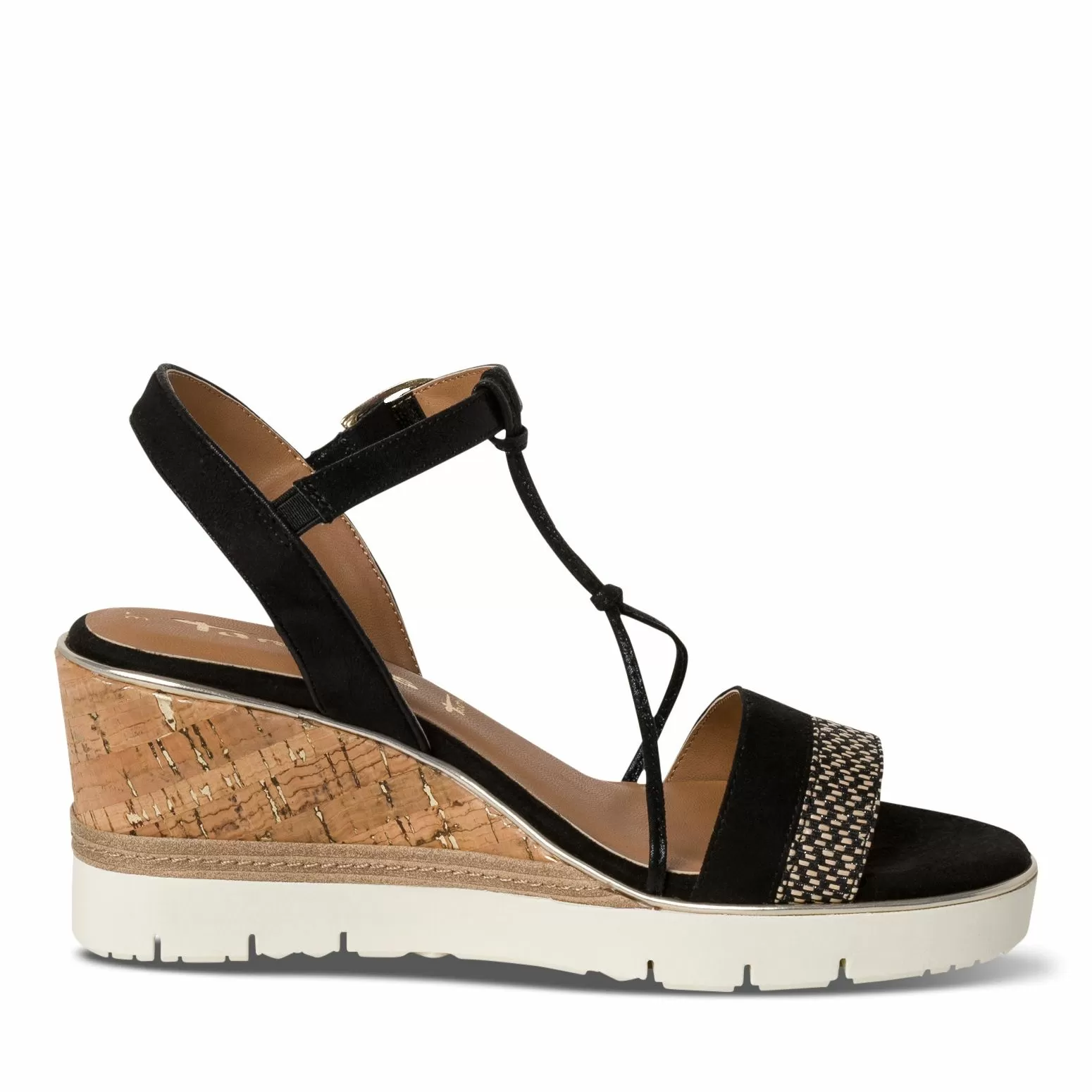 Дамски Сандали На Платформа TAMARIS - 1-28361-42-098 BLACK COMB