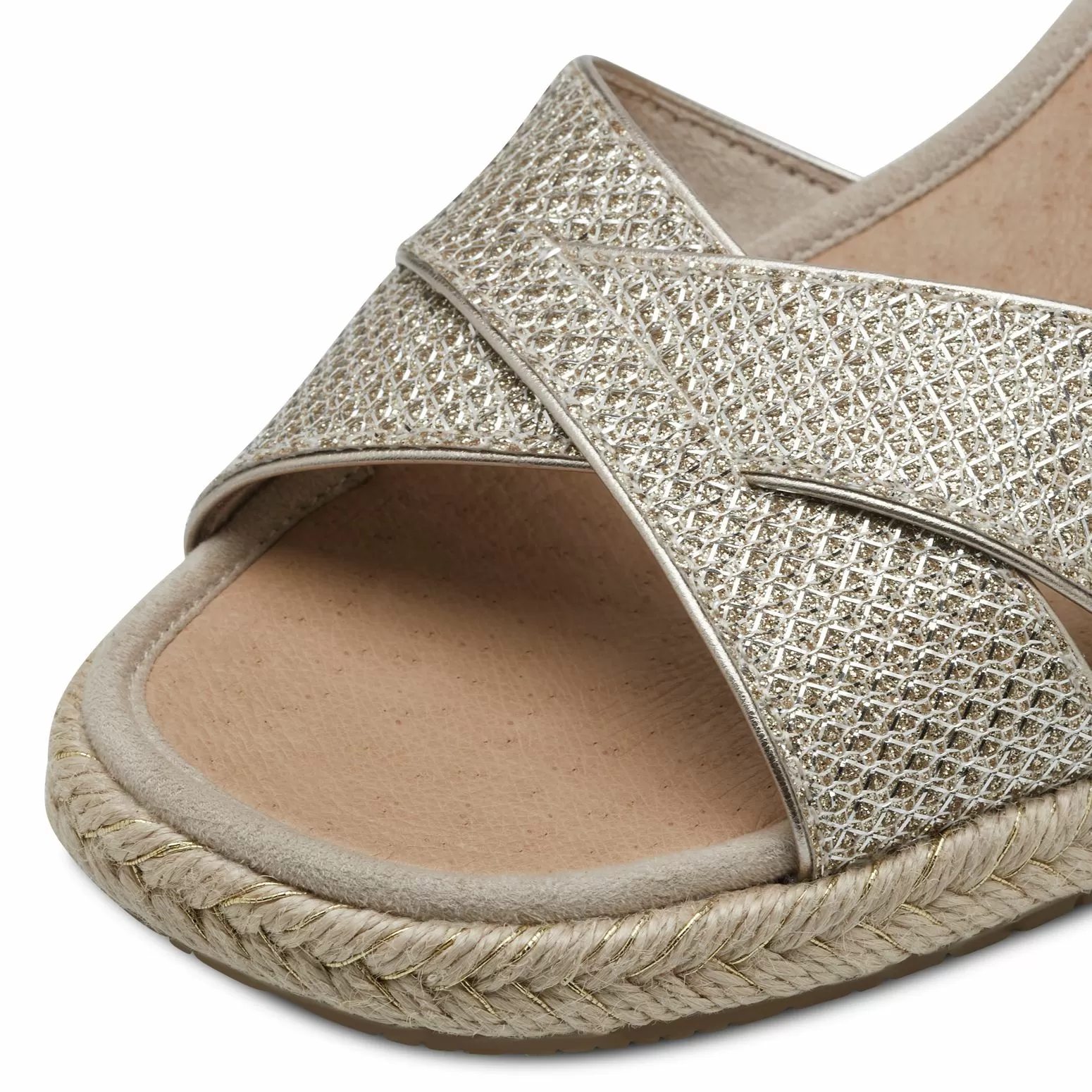 Дамски Сандали На Платформа TAMARIS - 1-28367-42-967 LT.GOLD GLAM - Image 6