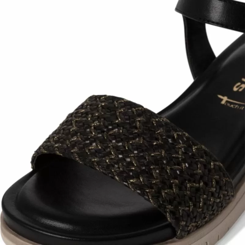 Дамски Сандали На Платформа TAMARIS - 1-28700-42-001 BLACK - Image 5