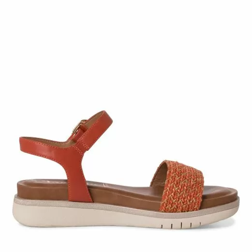 Дамски Сандали На Платформа TAMARIS - 1-28700-42-606 ORANGE