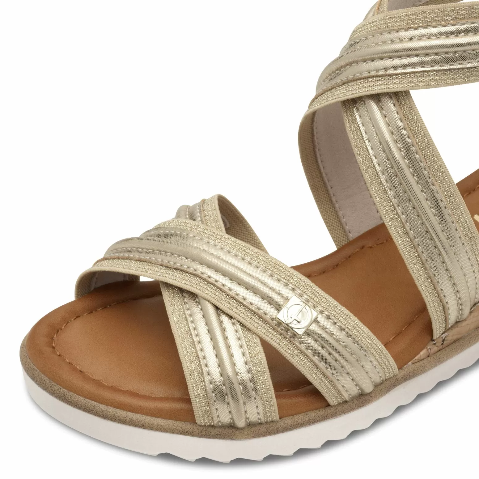 Дамски Сандали На Платформа TAMARIS - 1-28701-44-933 LIGHT GOLD - Image 6