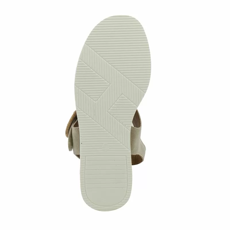 Дамски Сандали На Платформа VERONELLA - 030-159-3374 BEIGE SUEDE