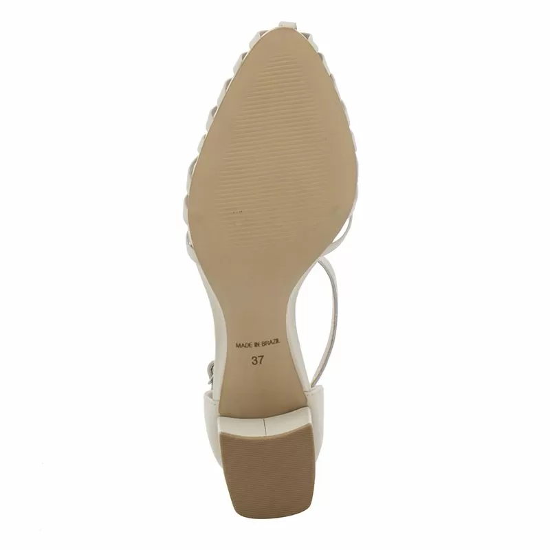 Дамски Сандали На Ток BOTTERO - 360905 OFF WHITE