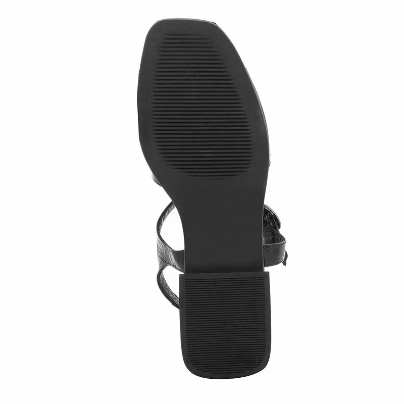 Дамски Сандали На Ток  CARLO FABIANI - 040-559-1 INGRID BLACK PATENT