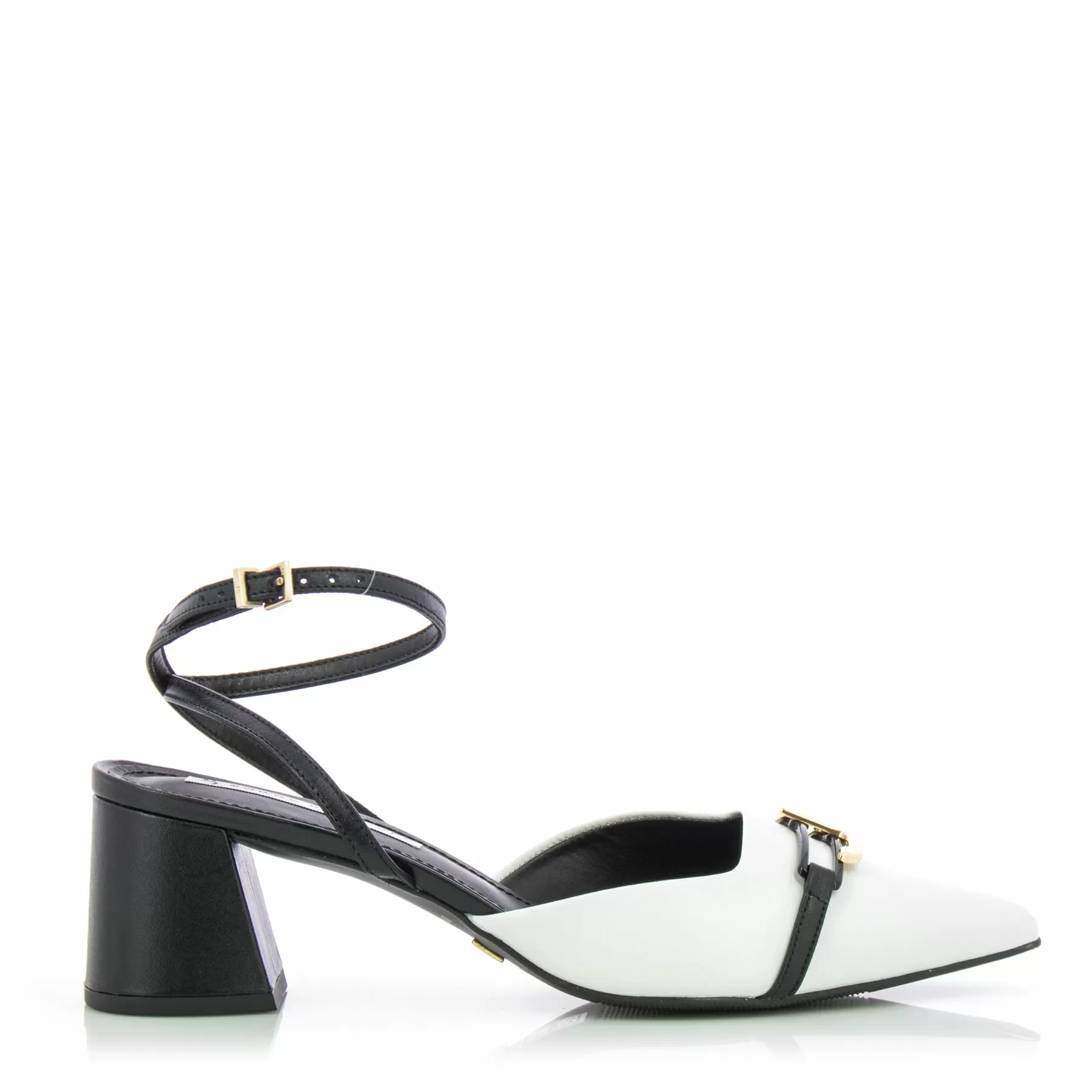 Дамски сандали на ток JORGE BISCHOFF - J10674016005 COURO NAPA NEW WHITE