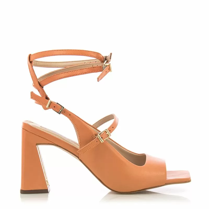 Дамски Сандали На Ток JORGE BISCHOFF - J19383002002 ARENITO