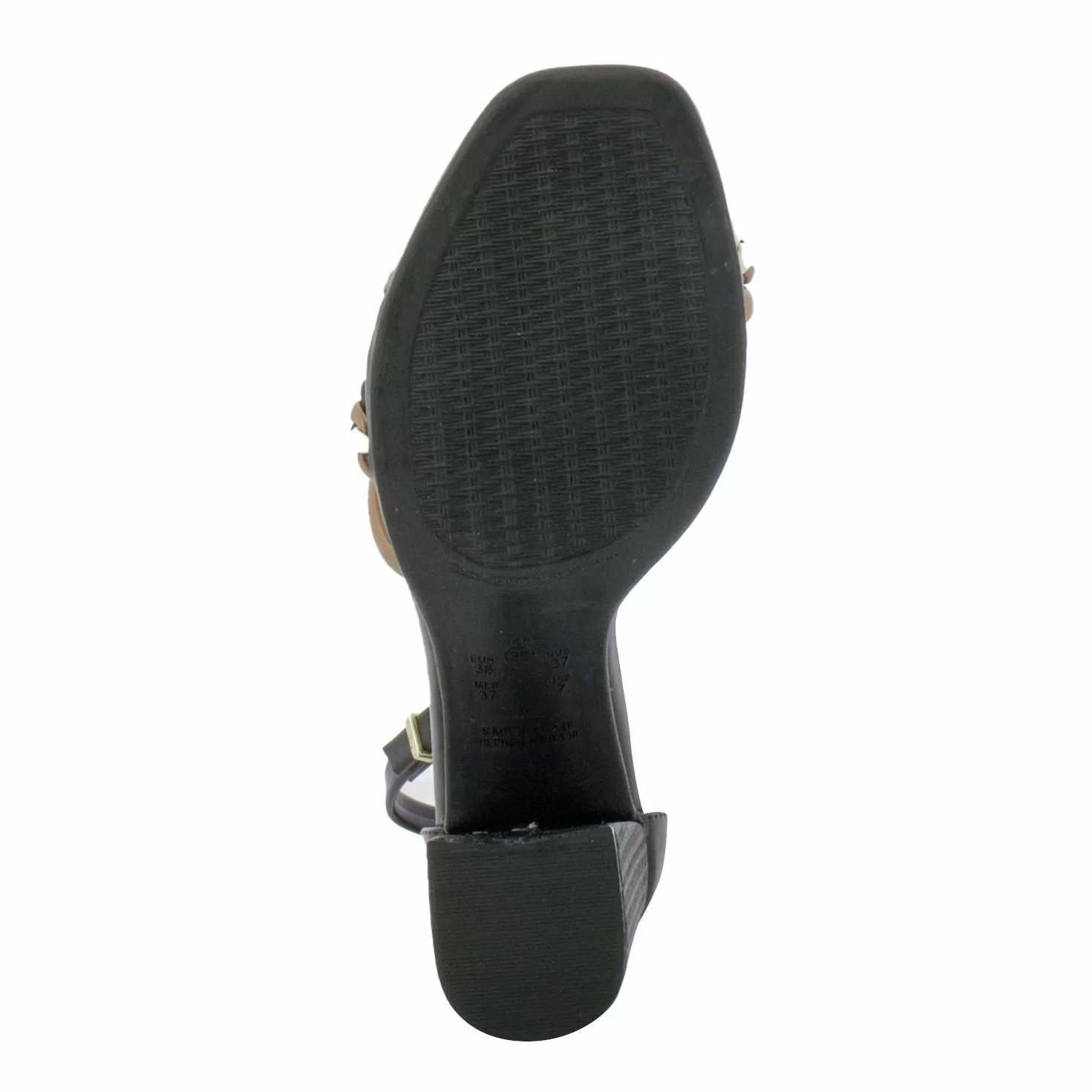 Дамски Сандали На Ток RAMARIM - 2441206 COCONUT/CAMEL/BLACK