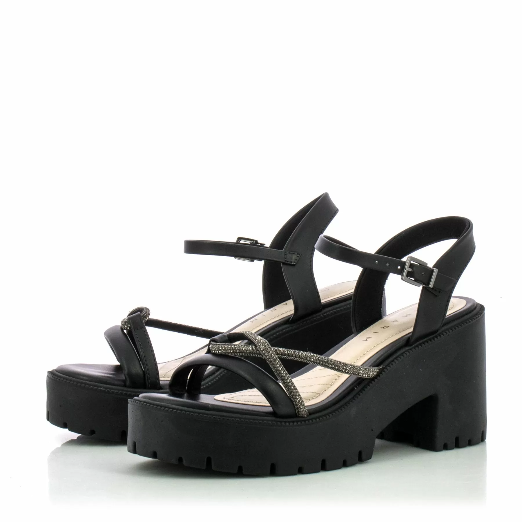 Дамски Сандали На Ток RAMARIM - 2454202 BLACK/BLACK - Image 5