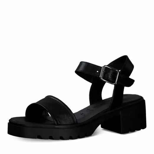 Дамски Сандали На Ток  TAMARIS - 1-28025-42-001 BLACK