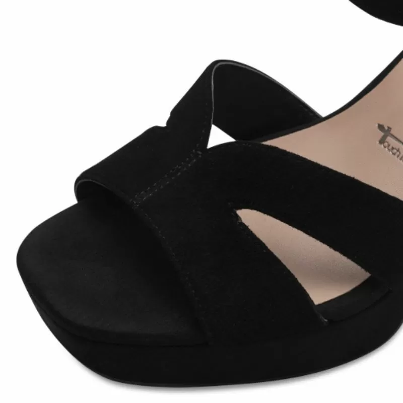 Дамски Сандали На Ток  TAMARIS - 1-28309-42-007 BLACK UNI