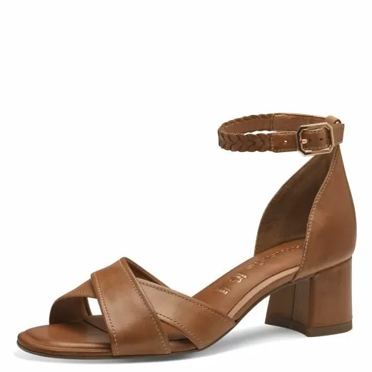 Дамски Сандали На Ток  TAMARIS - 1-28316-42-305 COGNAC