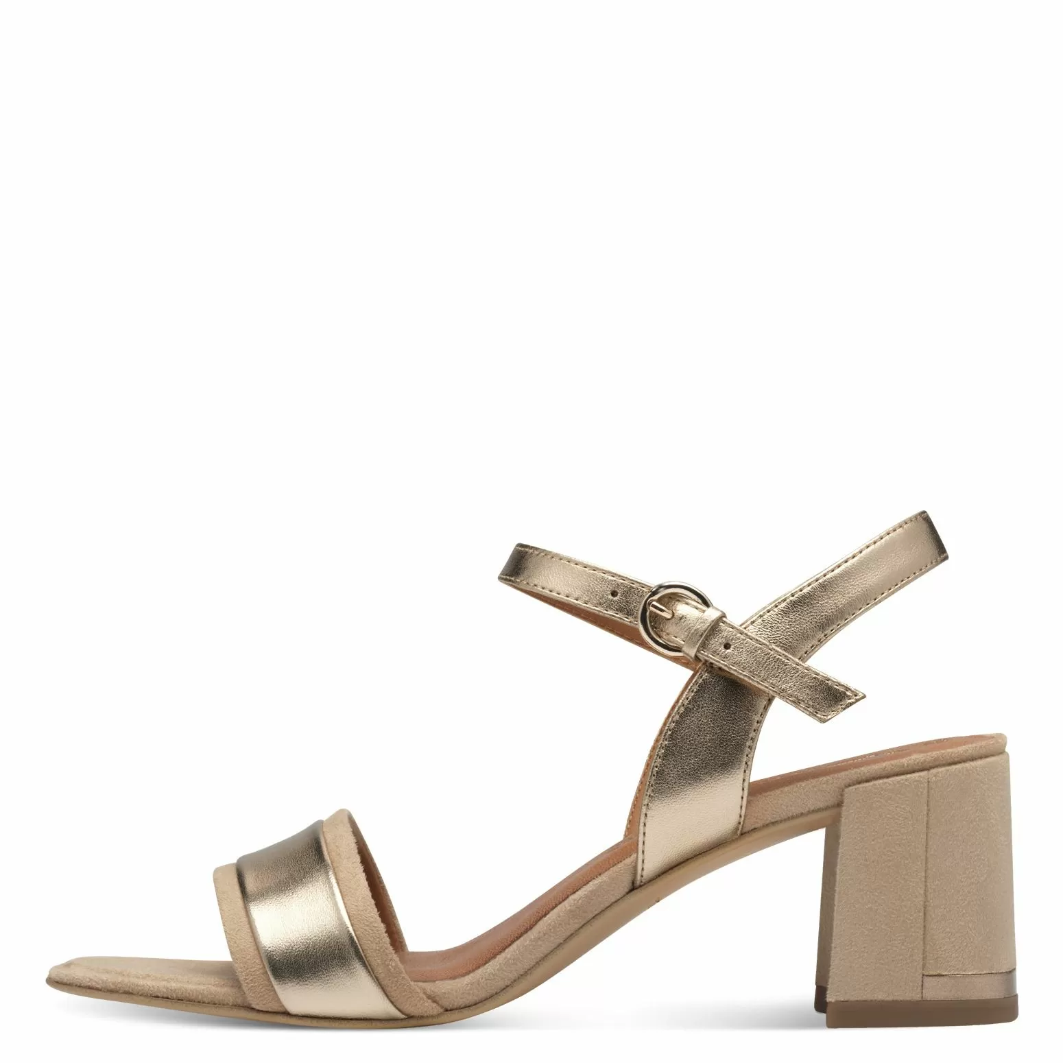 Дамски Сандали На Ток TAMARIS - 1-28344-44-445 TAN COMB