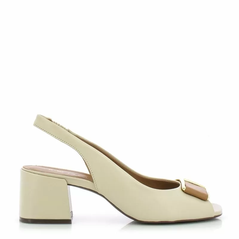 Дамски Сандали На Ток WIRTH - 281 PISA LAMB /WOODY