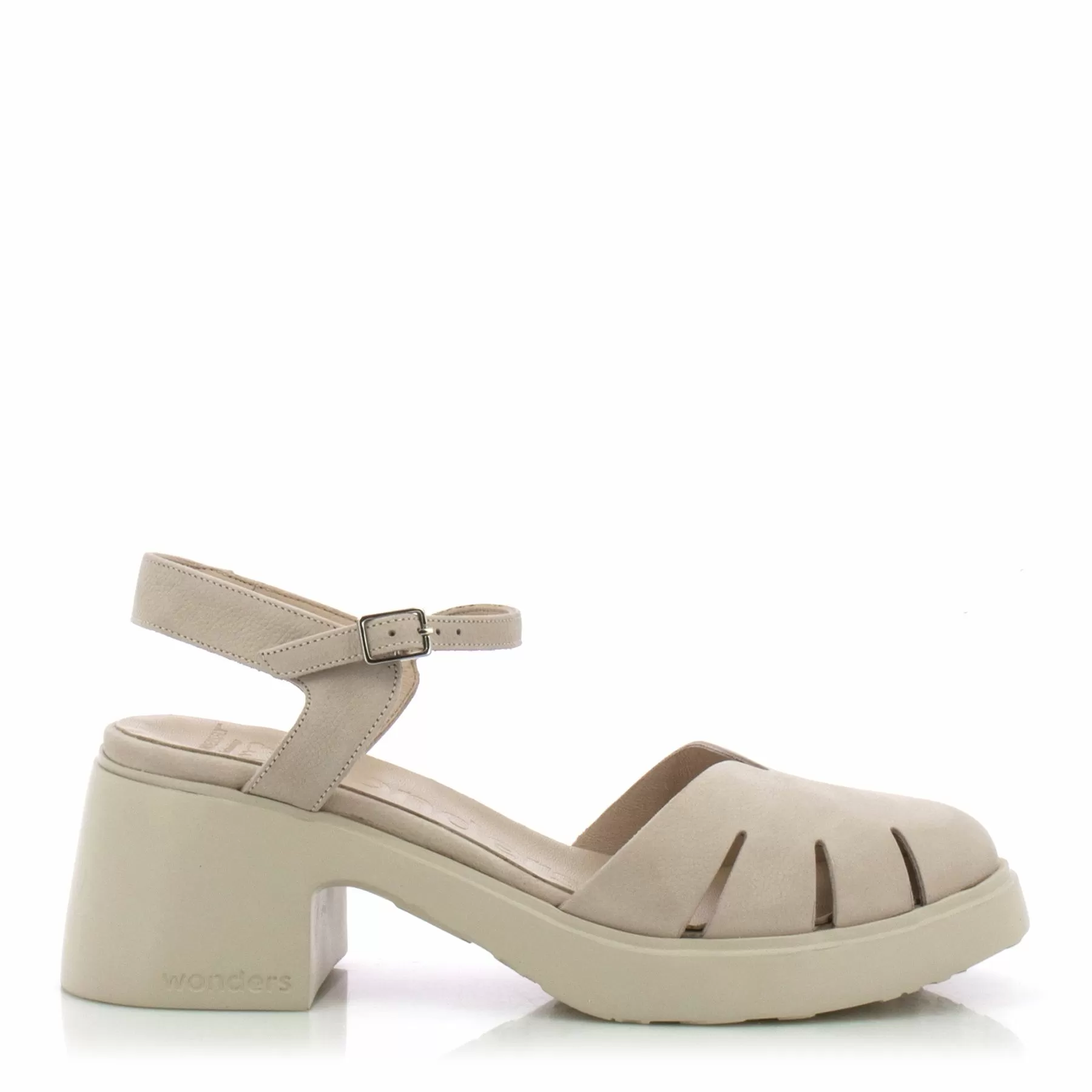 Дамски Сандали На Ток WONDERS - E-7110 HAIZEA NUBUK PALO