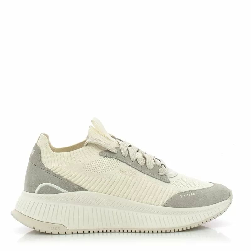 Дамски Сникърс BOSS - 50536413 TTNMEVO SLON LOWKN OPEN WHITE