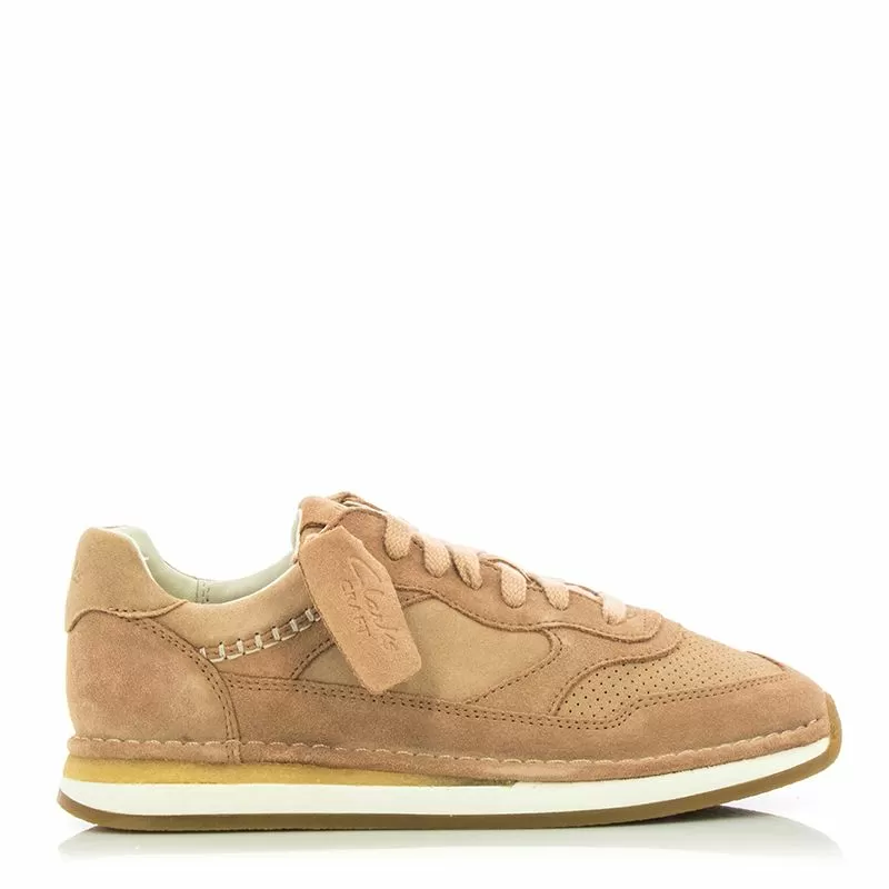Дамски Сникърс CLARKS - 26173910 CRAFTRUN TOR. WARM BEIGE