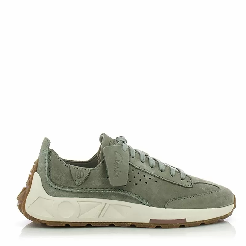 Дамски Сникърс CLARKS - 26181291 CRAFT SPEED LIGHT GREEN NUB