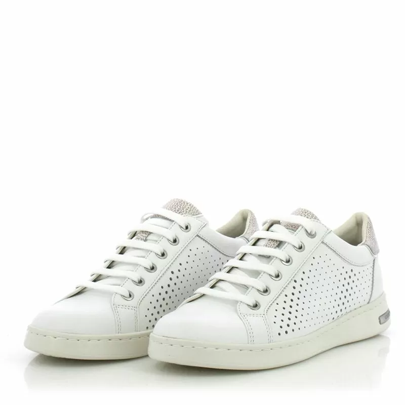 Дамски Сникърс GEOX - D151BB D JAYSEN WHITE/LT SILVER - Image 5
