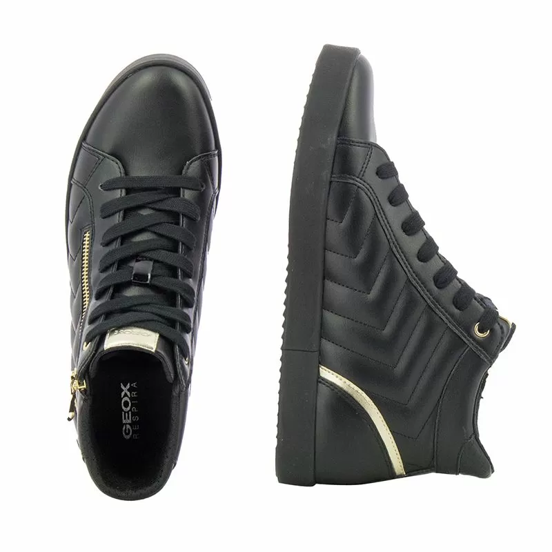 Дамски Сникърс GEOX - D266HE D BLOMIEE BLACK