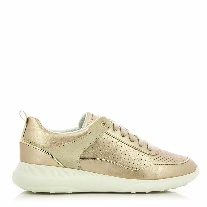 Дамски Сникърс GEOX - D35LPB 229 D ALLENIEE LT GOLD