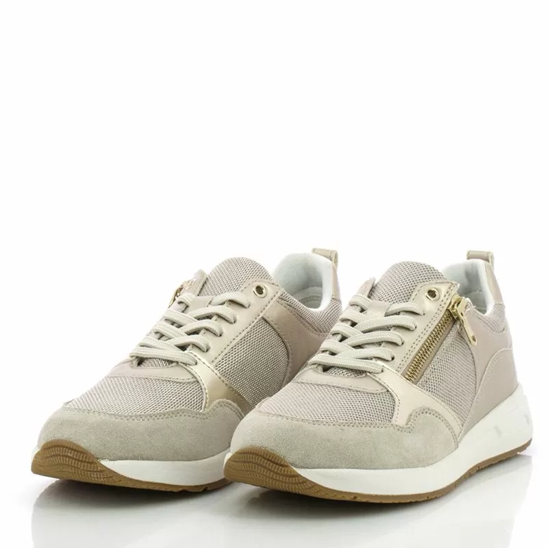 Дамски Сникърс GEOX - D35NQA D BULMYA LT GOLD/BEIGE