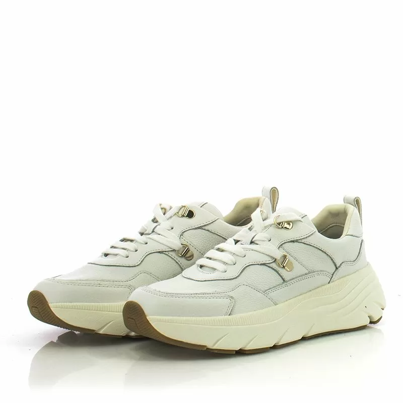 Дамски Сникърс GEOX - D36UFE D DIAMANTA WHITE - Image 5