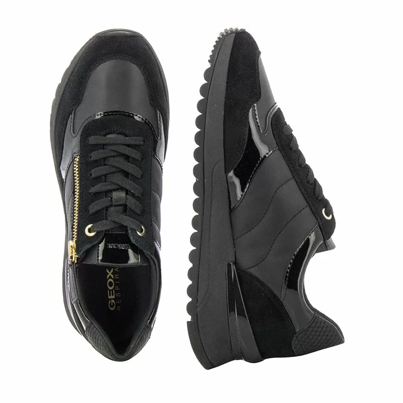 Дамски Сникърс GEOX - D4600A D DESYA BLACK