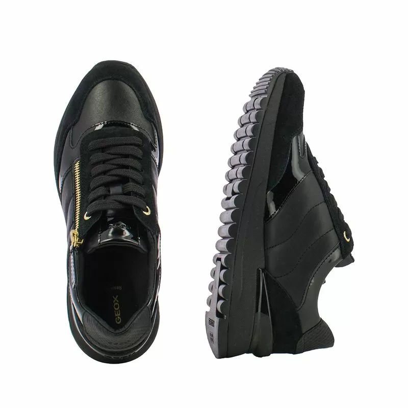 Дамски Сникърс GEOX - D4600A D DESYA BLACK