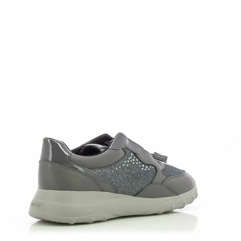 Дамски Сникърс GEOX - D46LPB D ALLENIEE DARK GREY - Image 5