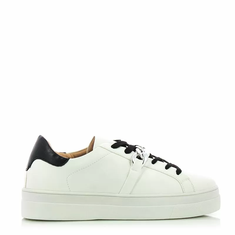 Дамски Сникърс  Gold&Gold - GB133 -BIANCO