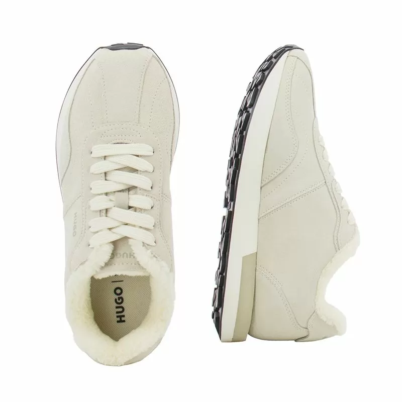 Дамски Сникърс HUGO - 50552652 KIRIA RUNN SDF OPEN WHITE - Image 5