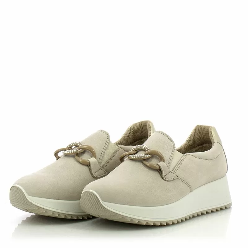 Дамски Сникърс IMAC - 756850 ESTHER CREAM/CREAM - Image 5