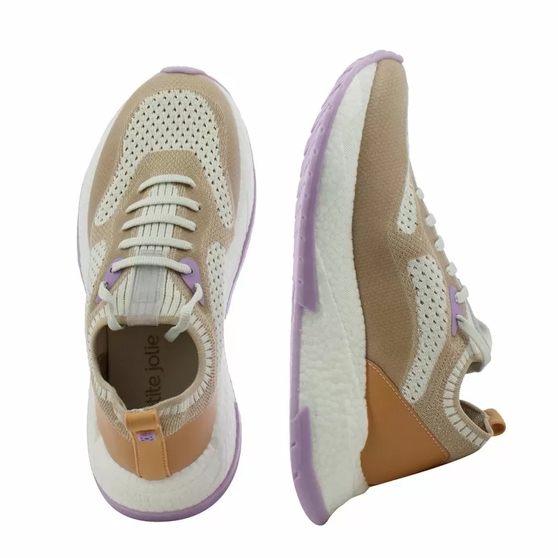 Дамски Сникърс PETITE JOLIE - PJ7130 PUFF SNEAKER WHITE MULTI