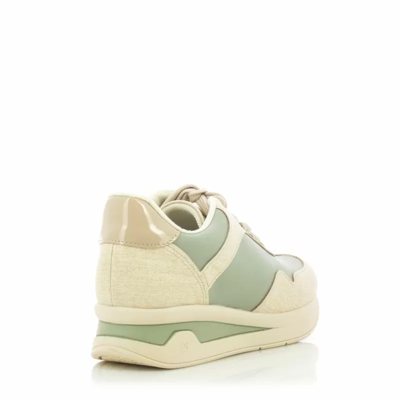 Дамски Сникърс PICCADILLY - 996048 NATURAL/MENTA