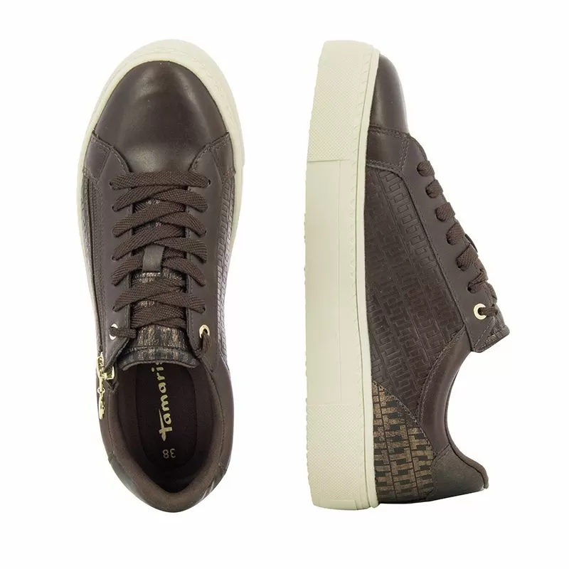 Дамски Сникърс  TAMARIS - 1-1-23313-21  MOCCA COMB