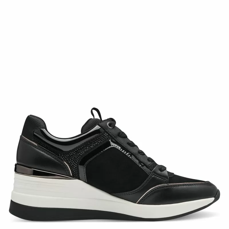 Дамски Сникърс TAMARIS - 1-23703-41-001 BLACK