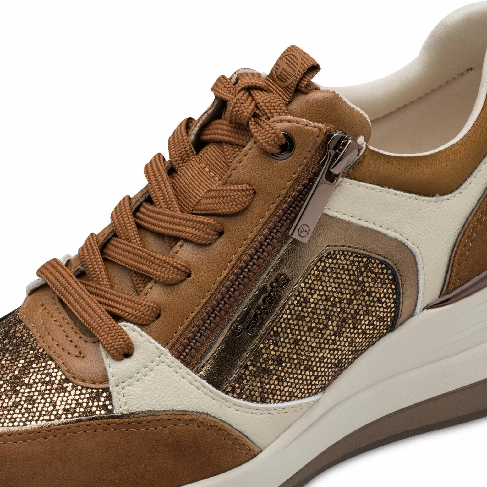 Дамски Сникърс TAMARIS - 1-23703-41-392 COGNAC COMB - Image 6