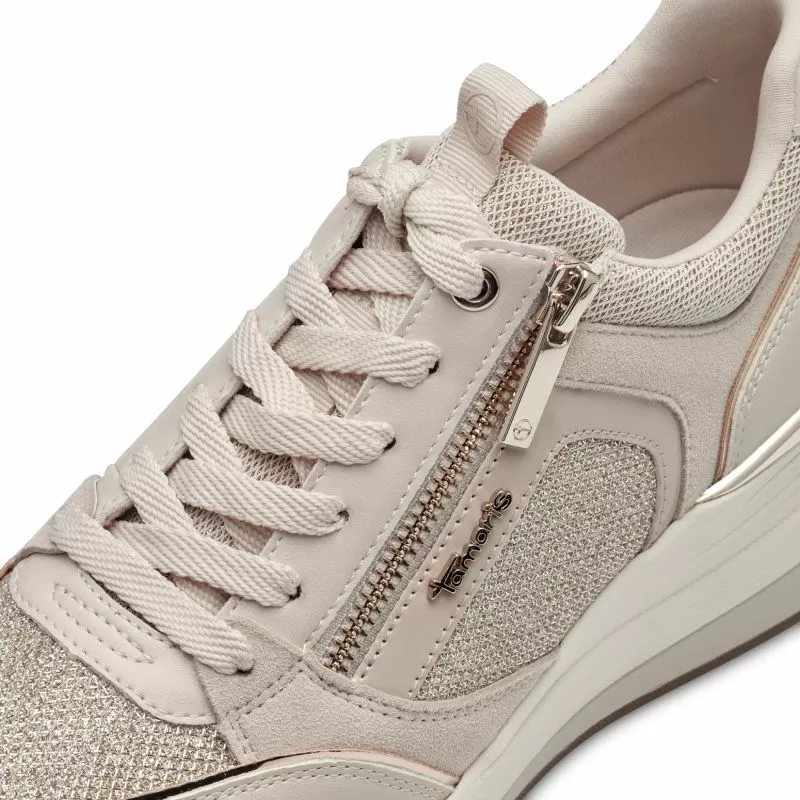 Дамски Сникърс TAMARIS - 1-23703-41-497 CREAM COMB - Image 6