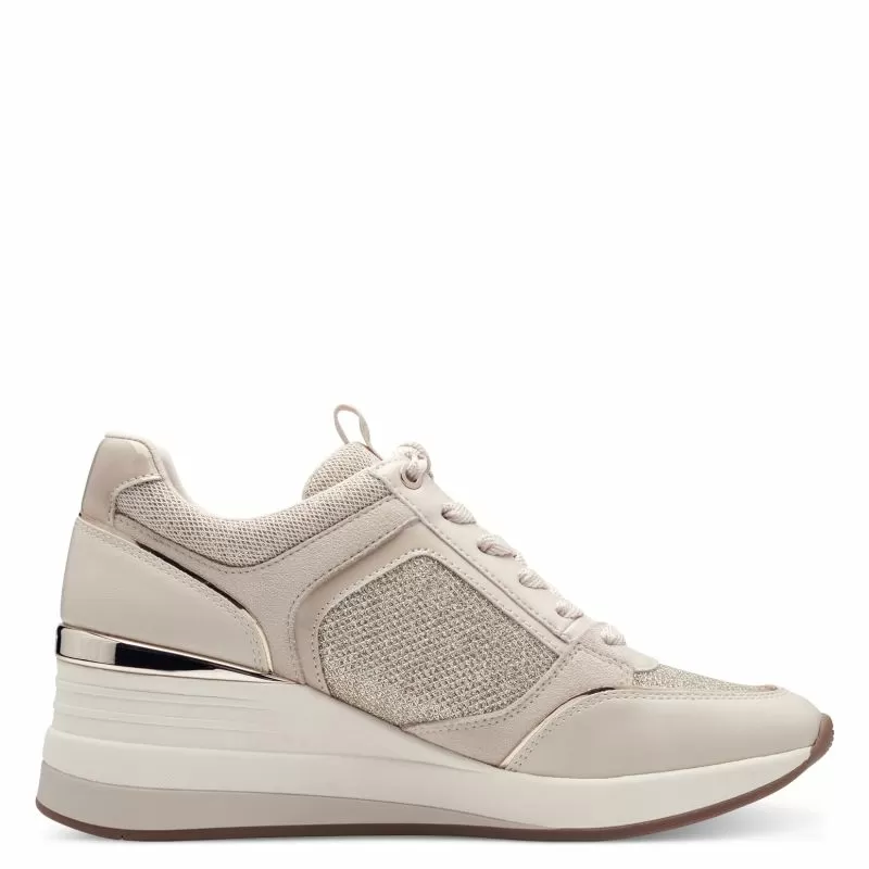 Дамски Сникърс TAMARIS - 1-23703-41-497 CREAM COMB