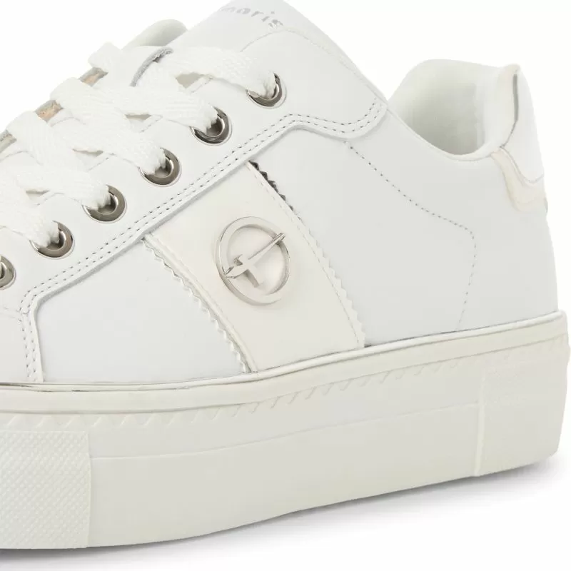 Дамски Сникърс TAMARIS - 1-23724-42-171 WHITE/SILVER - Image 6
