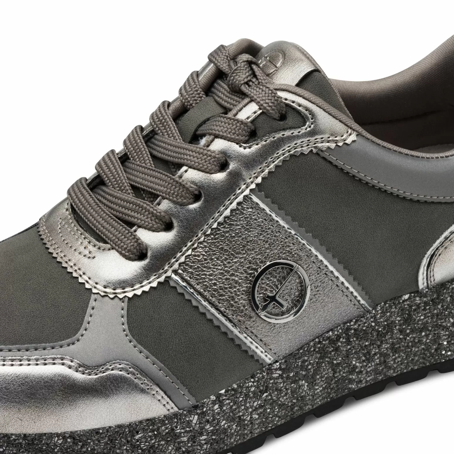 Дамски Сникърс TAMARIS - 1-23727-42-919 SILVER GLAM - Image 7