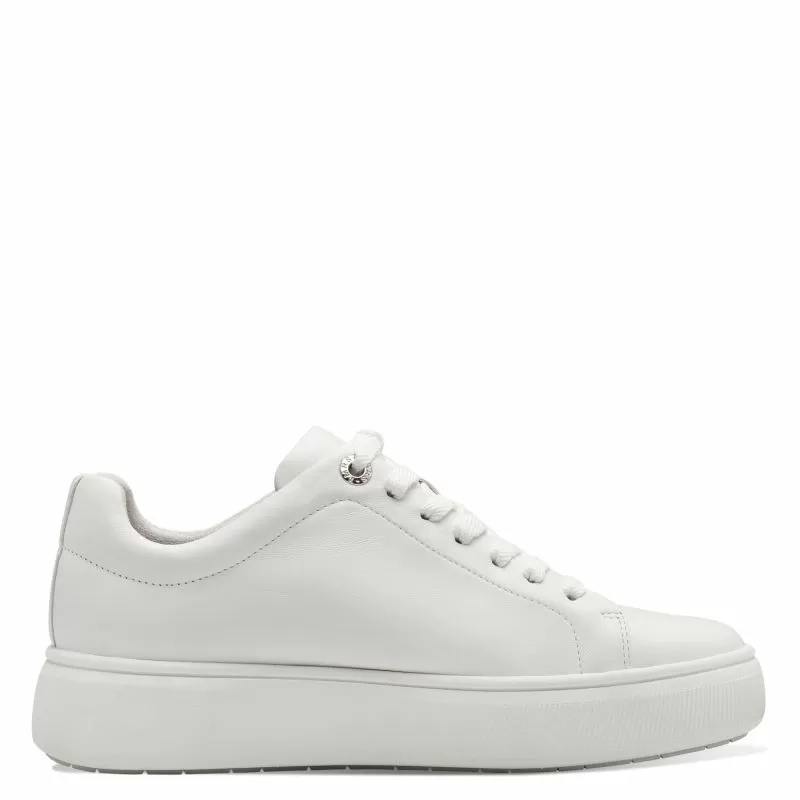 Дамски Сникърс TAMARIS - 1-23736-42-117 WHITE LEATHER