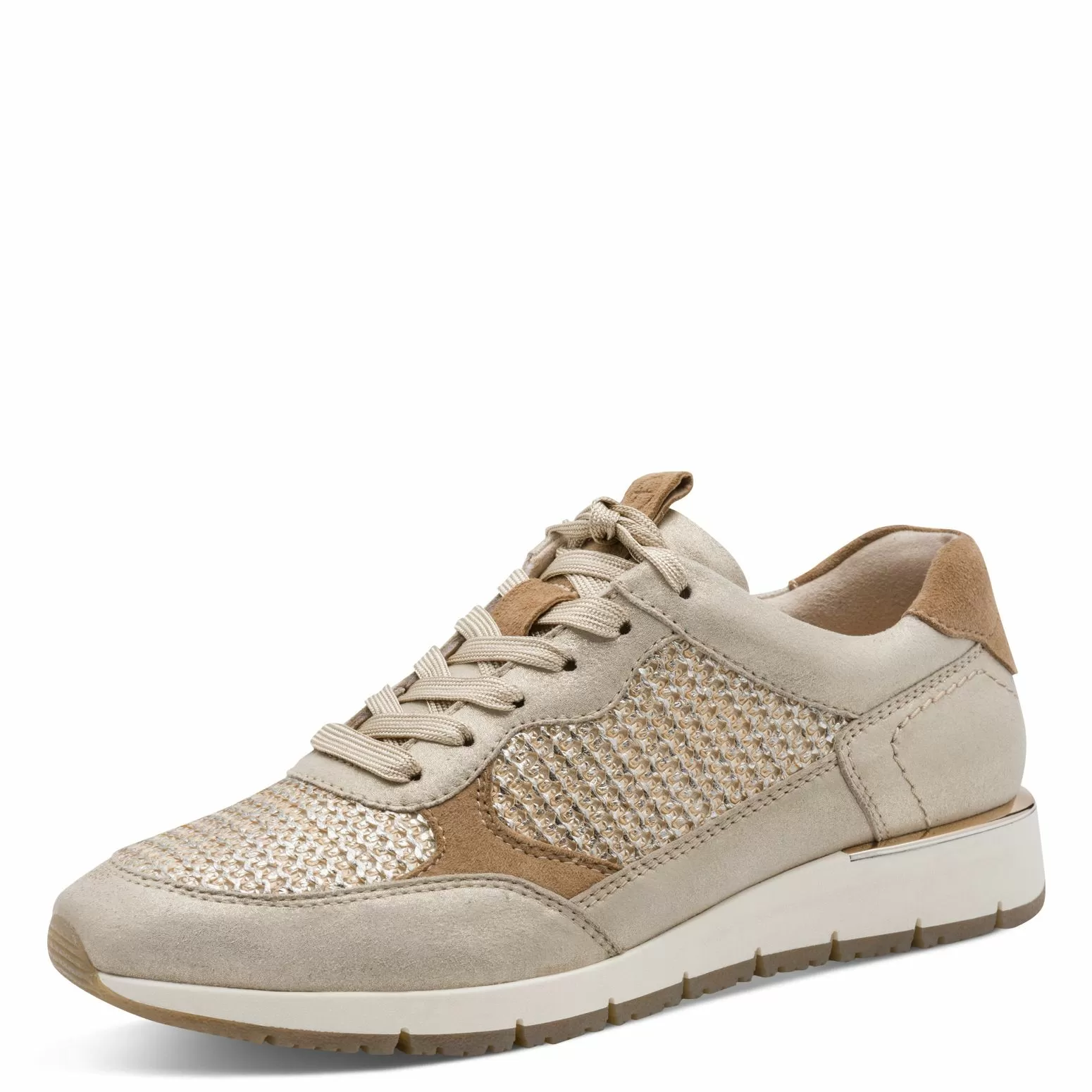 Дамски Сникърс TAMARIS - 1-23748-46-454 IVORY STRUCT. - Image 5